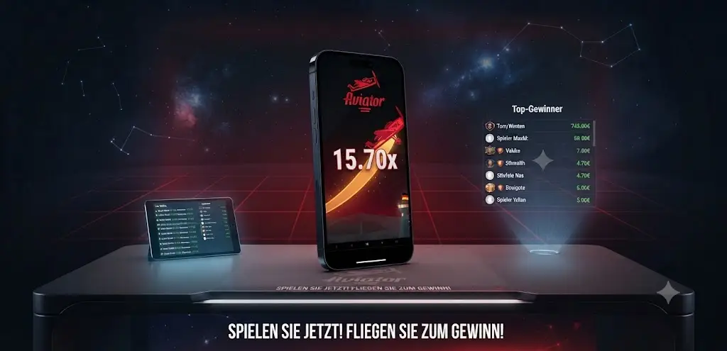 Aviator App Installation auf dem Smartphone